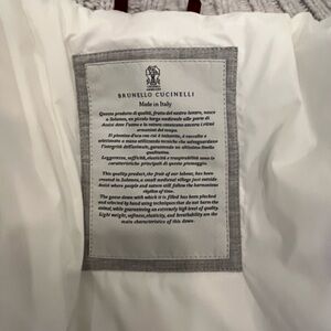 Brunello Cucinelli White Jacket